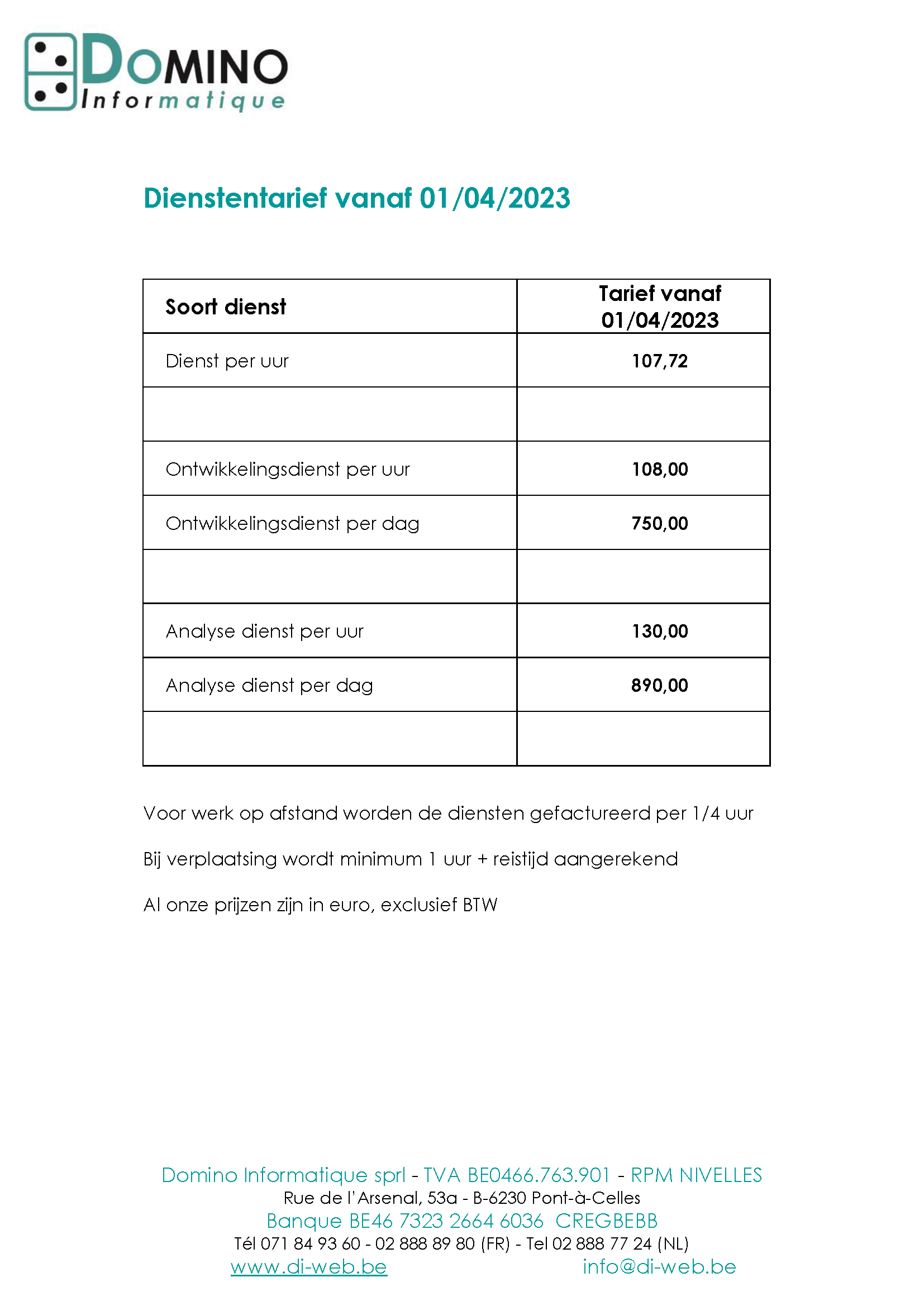 tarif